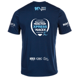 Camiseta de padel de hombre Barcelona Padel Tour Xpress by Nacex Azul marino