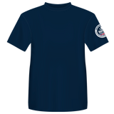 Camiseta Barcelona Padel Tour Joma hombre "Do you like padel?" Gran Bretaña color azul marino